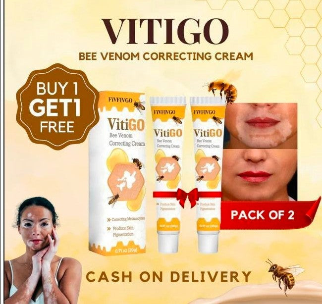 Bee Venom Vitigo Correcting Cream - (Pack of 2)