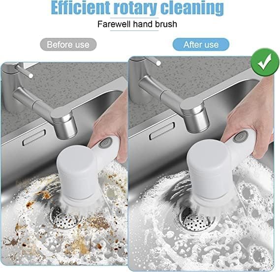 Electric Rotary Cleaning Brush
