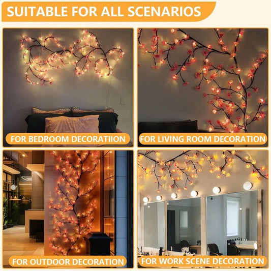 Cherry LED Tree Branch Lights