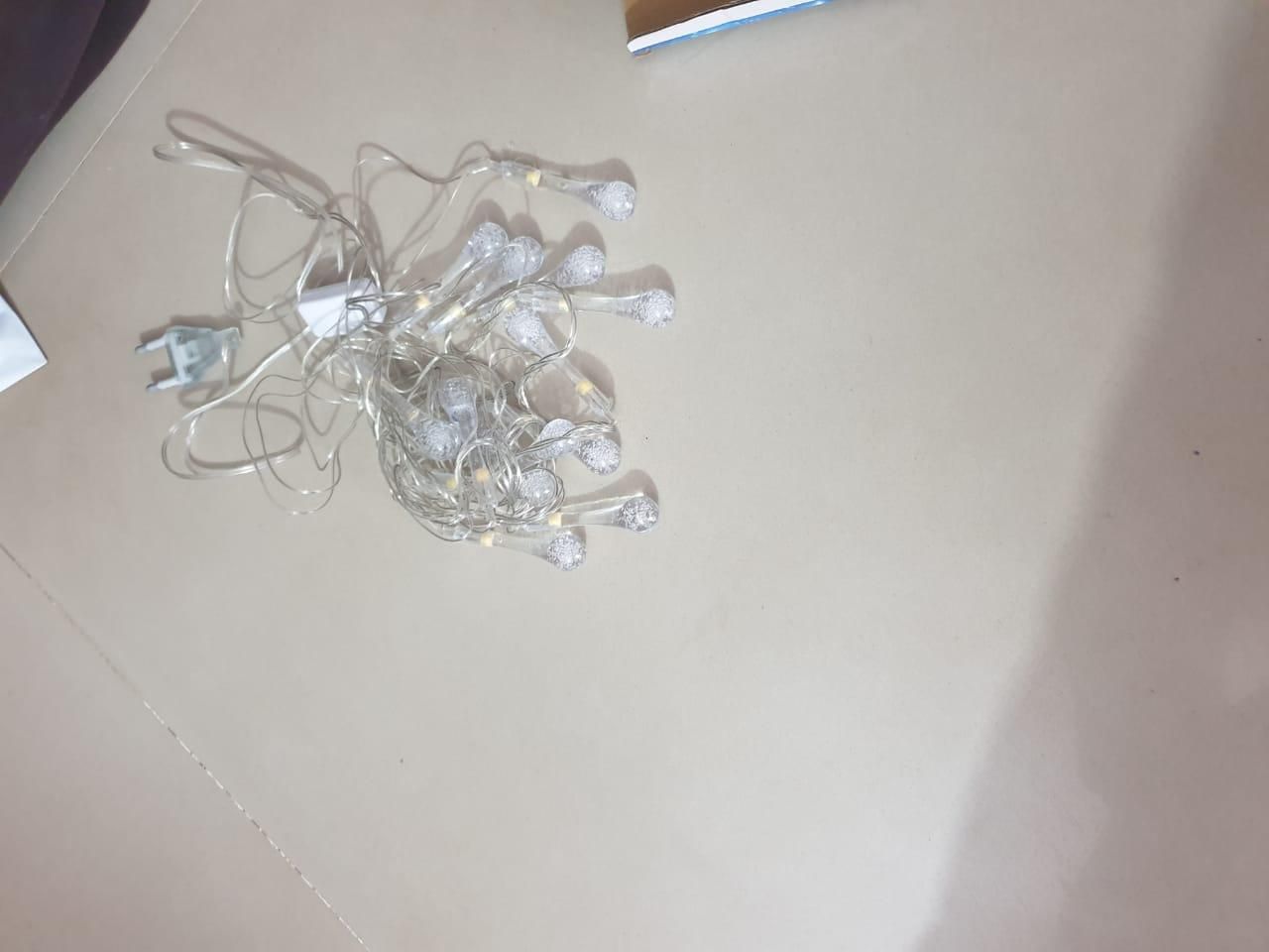 14 LED Rain Drop Fairy Lights Waterproof