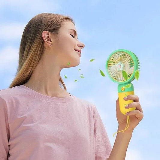 Portable Handheld Fan - Ultra Quiet Little Flower Handheld Fan