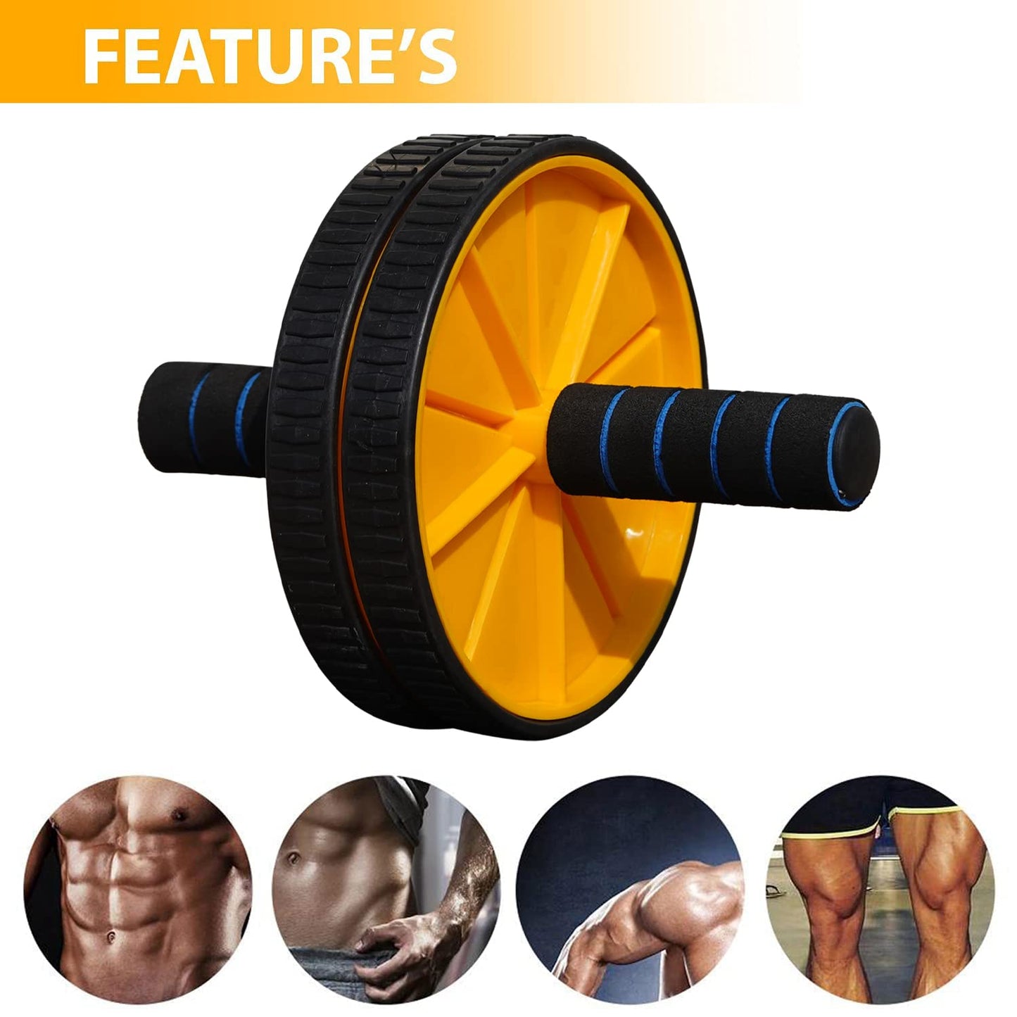 Premium Abs Roller for Men & Women