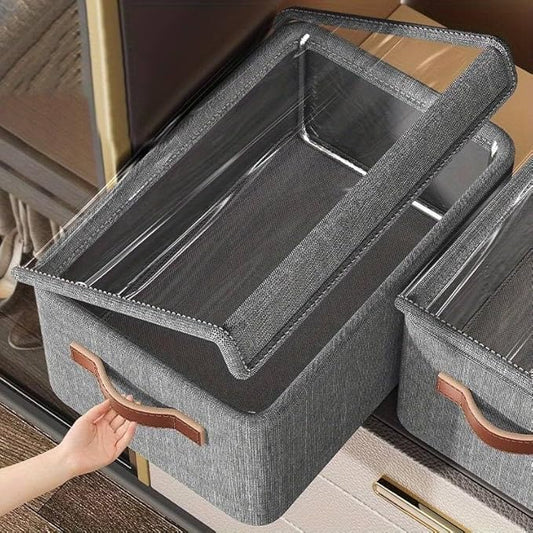 Folding Storage Boxes with Lid