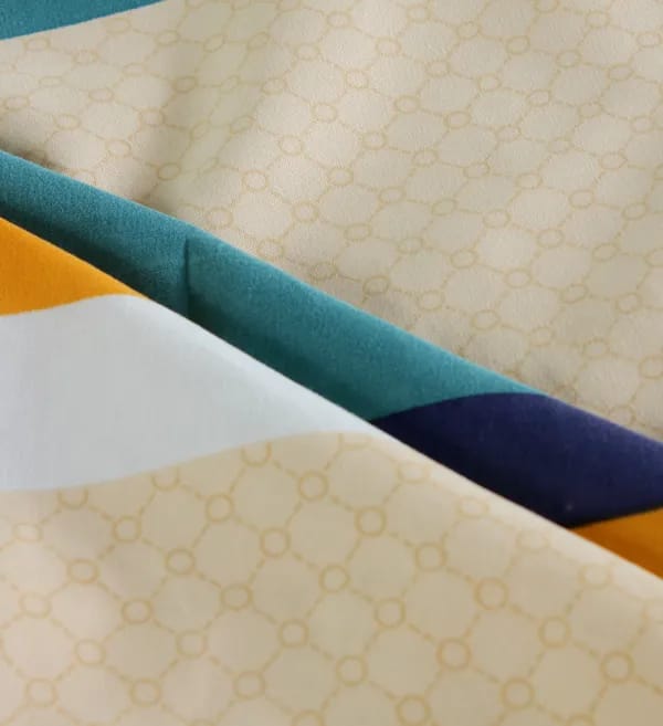 Soft & Durable Glace Cotton Fitted Bedsheet Set