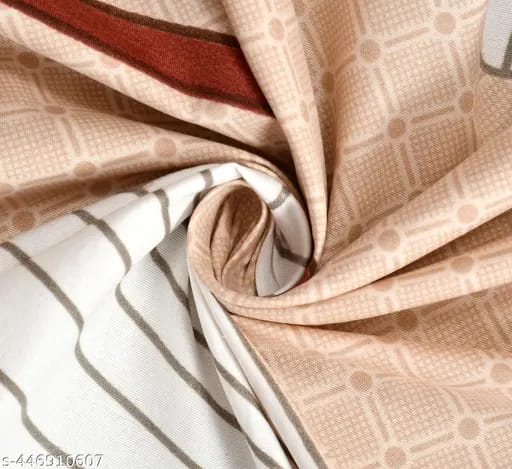 Double Bed Bedsheet with 2 Pillow Covers-72x78x8