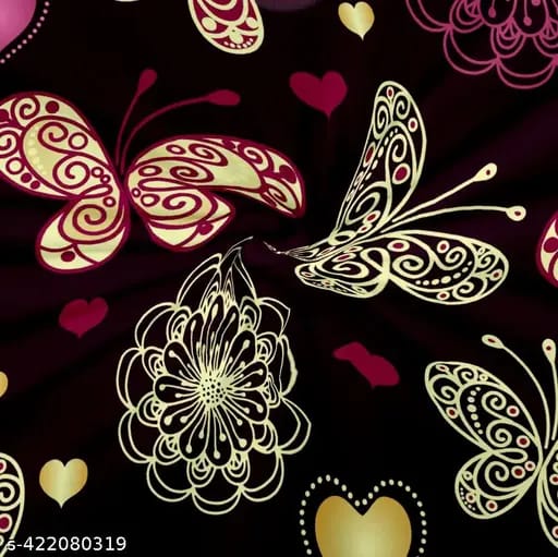 Double Bed Bedsheet with 2 Pillow Covers