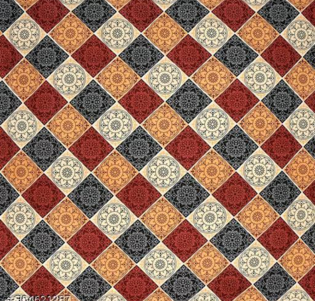 Super Soft Glace Cotton Fitted Double Bedsheet with 2 Pillow Covers