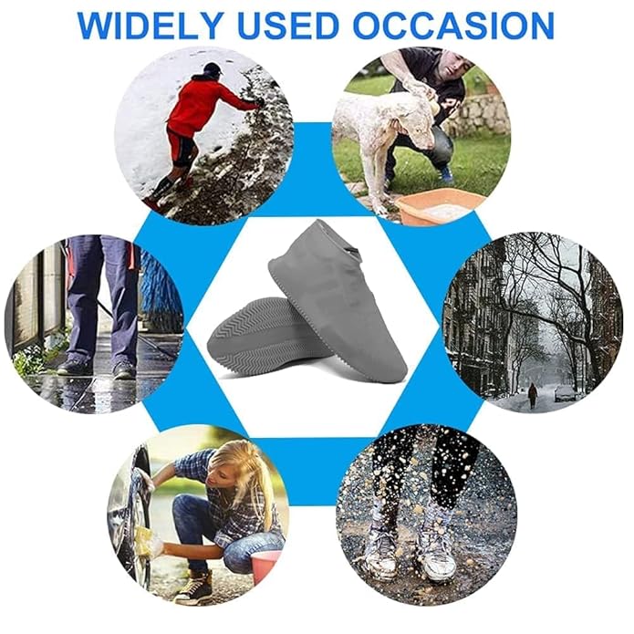 Waterproof Shoe Covers Reusable Silicone Cover