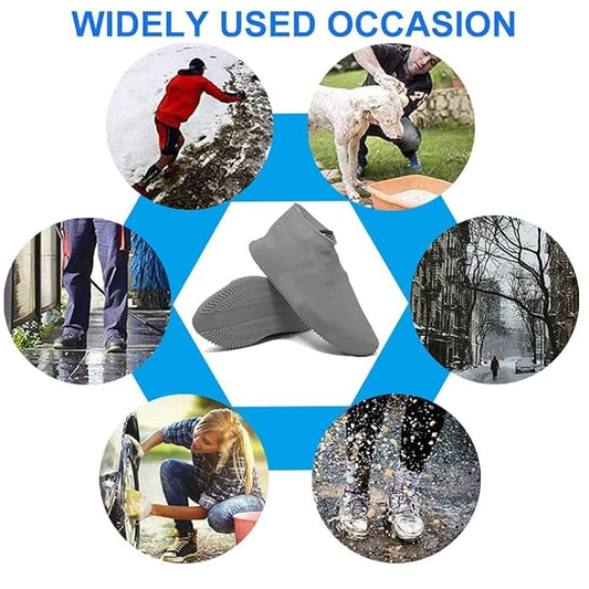 Waterproof Shoe Covers Reusable Silicone Cover