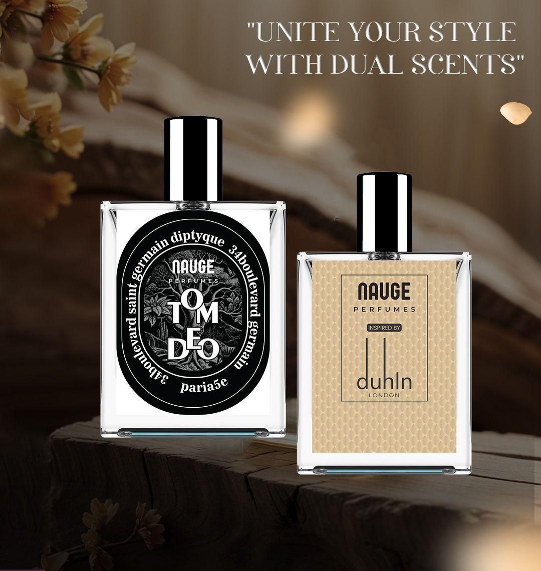 💖 Elegant Fragrance Set – Dullhin LONDON & Tom Deo, 50ml x2 🌸