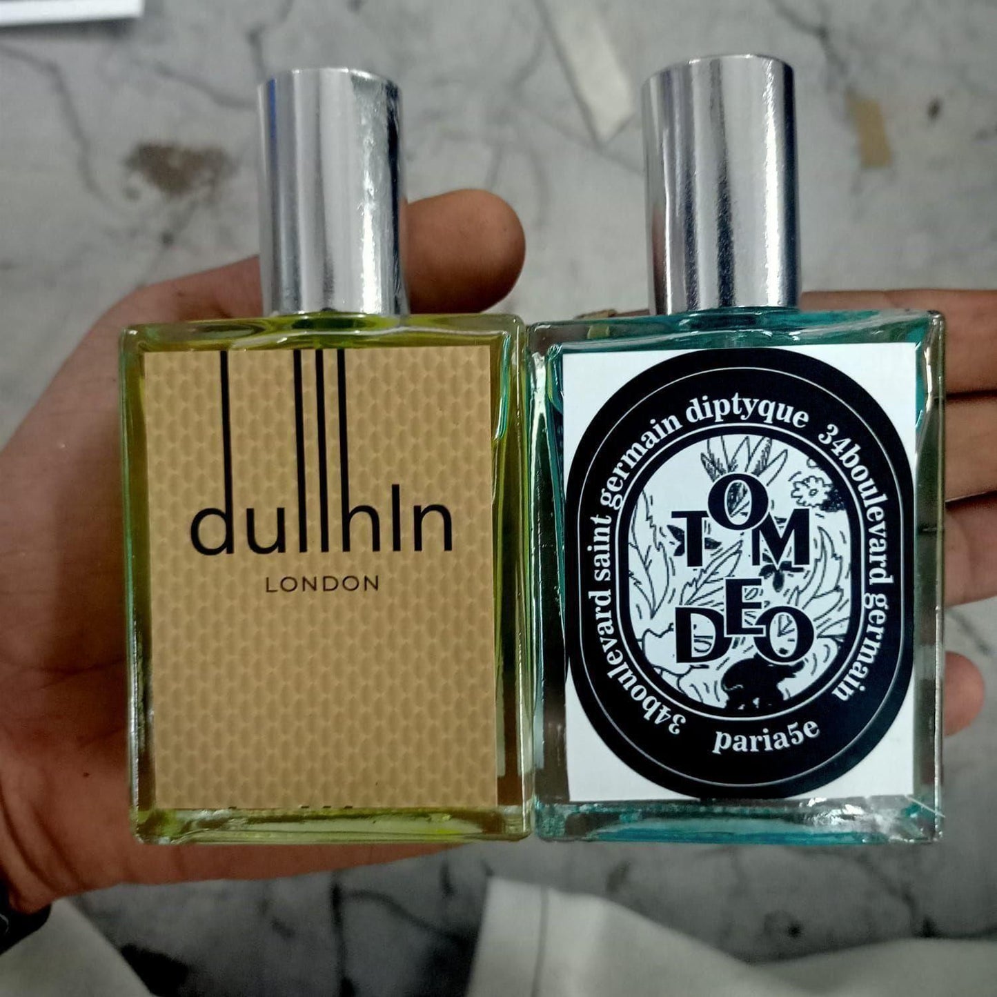 💖 Elegant Fragrance Set – Dullhin LONDON & Tom Deo, 50ml x2 🌸