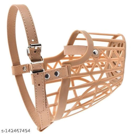 ABS Plastic Size 3 No. Muzzle for Dog (Multicolor)