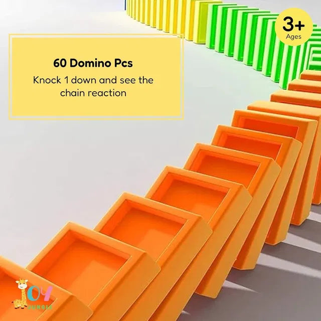 Train Toy Domino Set for Kids