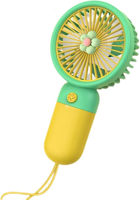 Portable Handheld Fan - Ultra Quiet Little Flower Handheld Fan